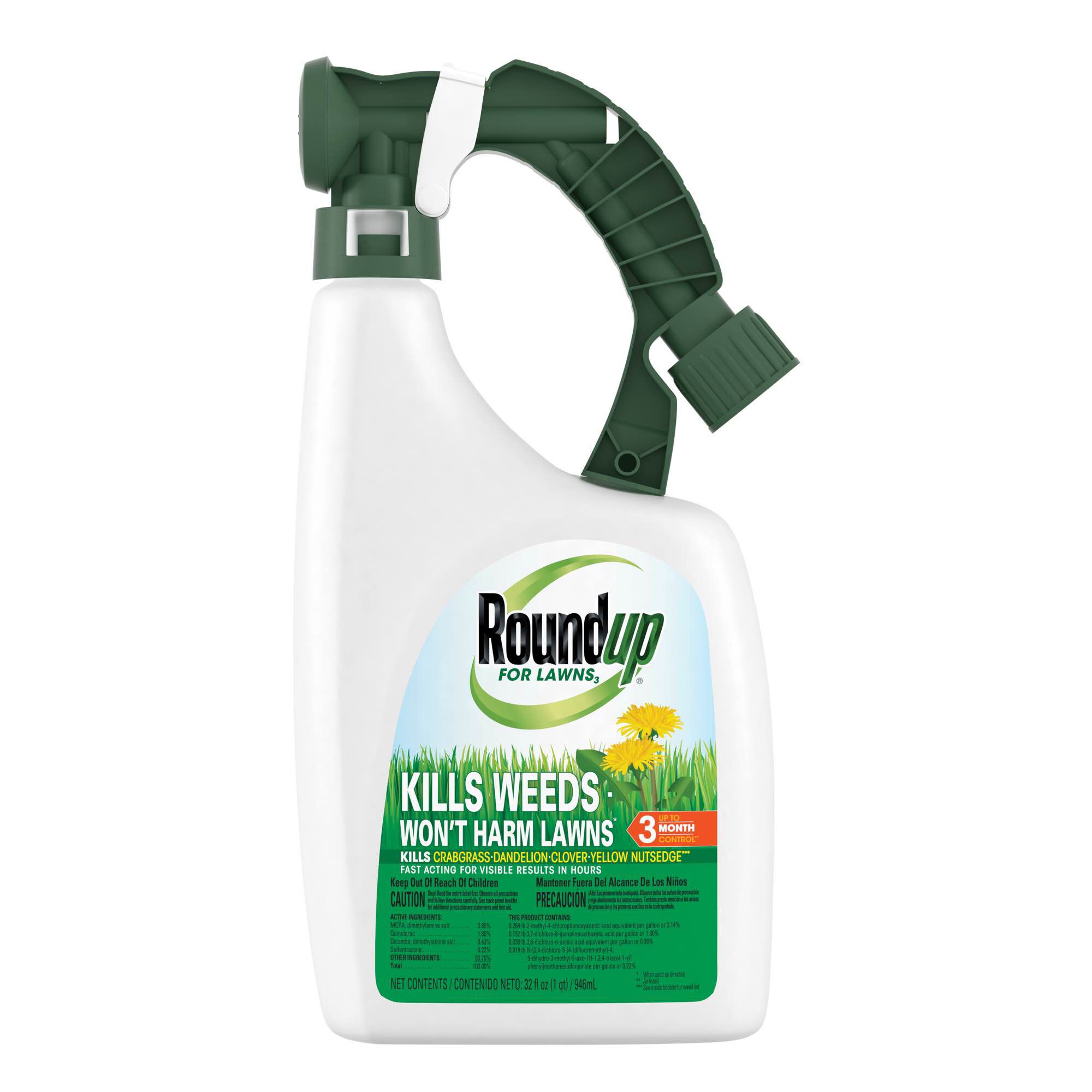 Roundup for shop lawns weed killer