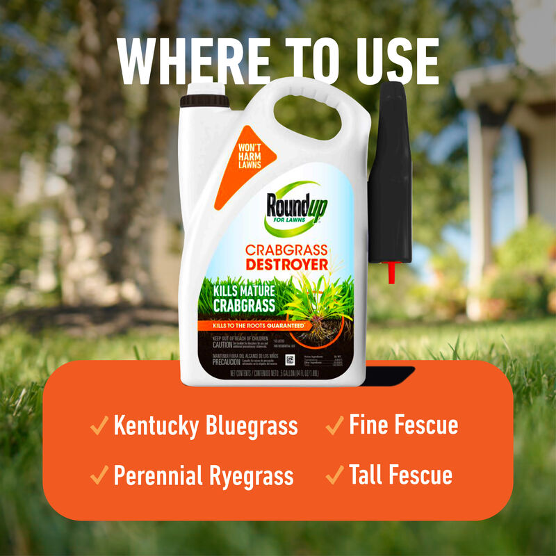 Roundup® for Lawns Crabgrass Destroyer2 image number null