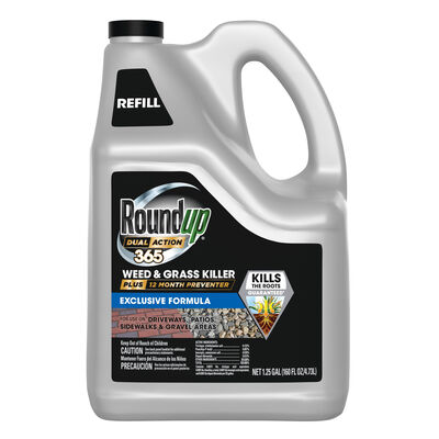 Roundup Dual Action 365 Weed & Grass Killer Plus 12 Month Preventer Refill