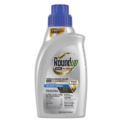 Roundup® Dual Action Weed & Grass Killer Plus 4 Month Preventer Concentrate