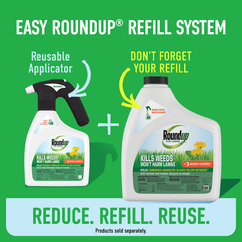 Roundup® For Lawns₁ with QuickHand™ Sprayer image number null