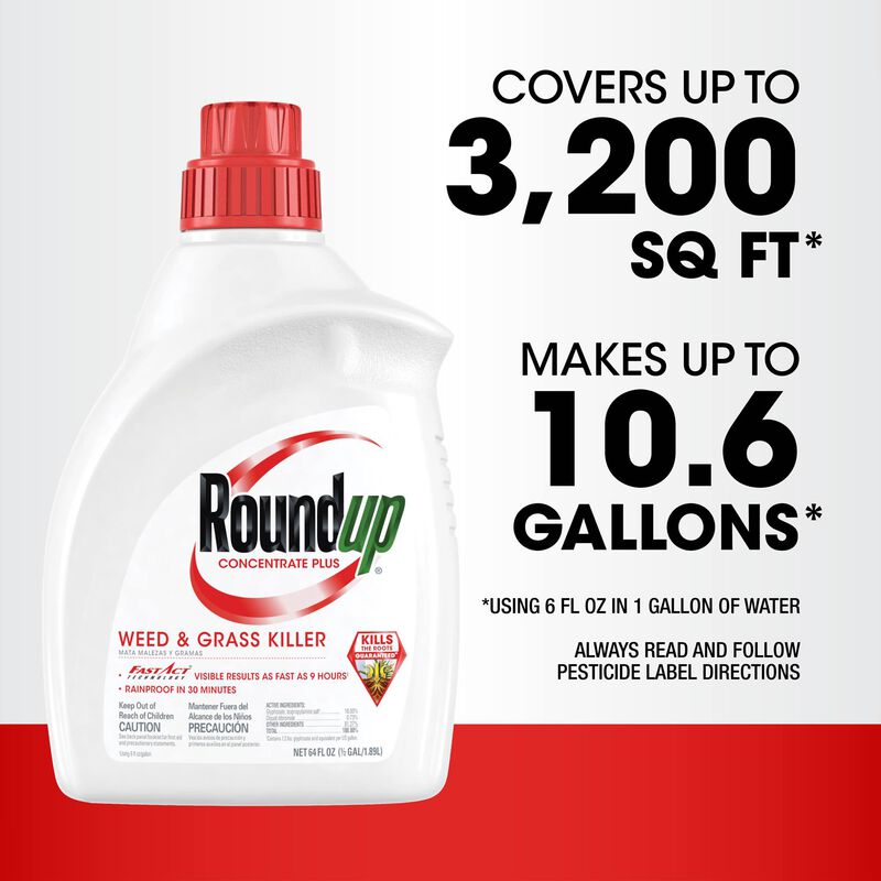 Roundup® Concentrate Plus Weed and Grass Killer image number null