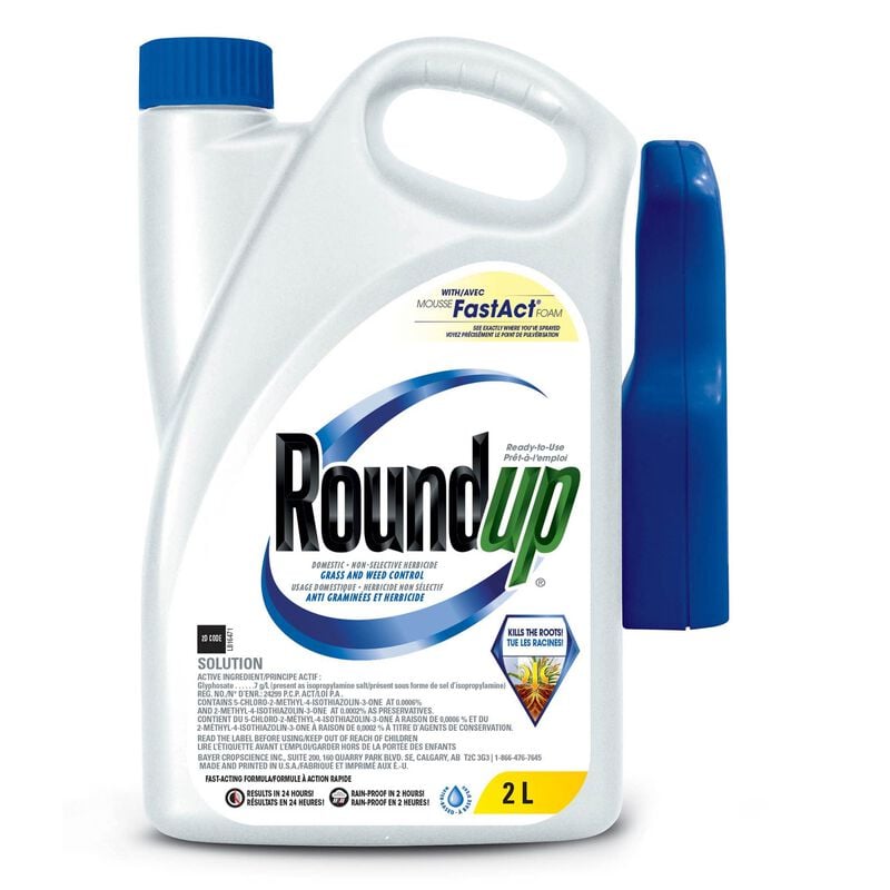Roundup® Ready-to-Use Grass and Weed Control Non-Selective Herbicide With FastAct® Foam image number null