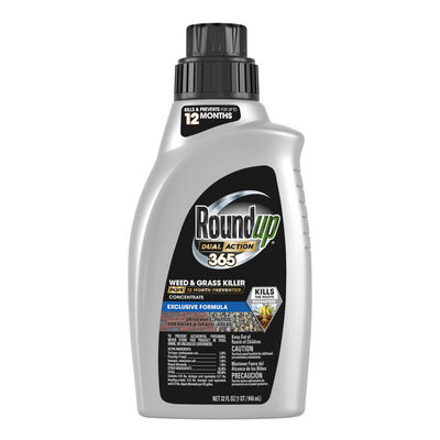 Roundup Dual Action 365 Weed & Grass Killer Plus 12 Month Preventer Concentrate