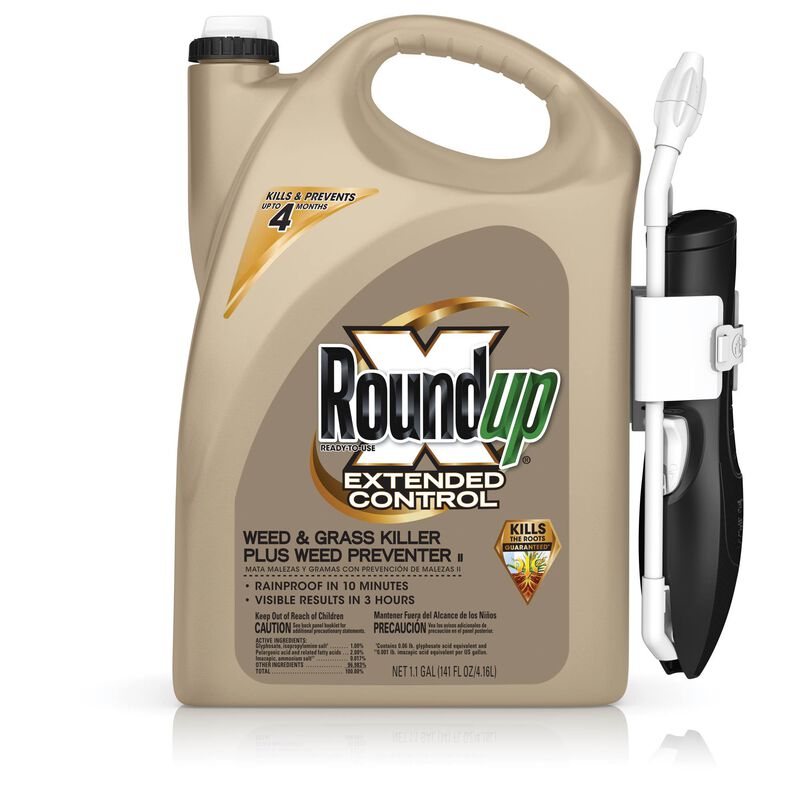 Roundup® Ready-To-Use Extended Control Weed & Grass Killer Plus Weed Preventer II with Comfort Wand® image number null